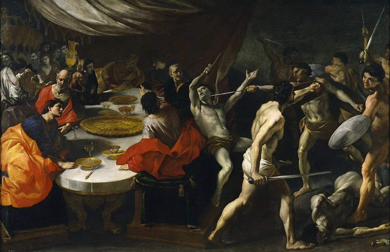 26-Banchetto di gladiatori - Museo Nacional del Prado